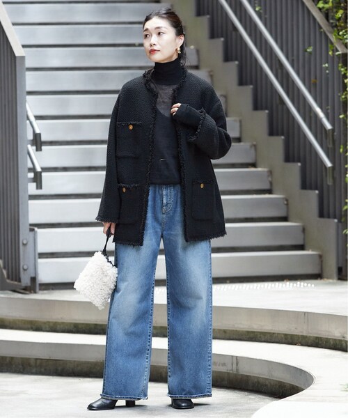 journal standard L'essage ジャケット ノーカラージャケット