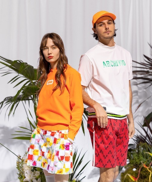 archivio（アルチビオ） パーカー 「LADIES」ポリエステルニット