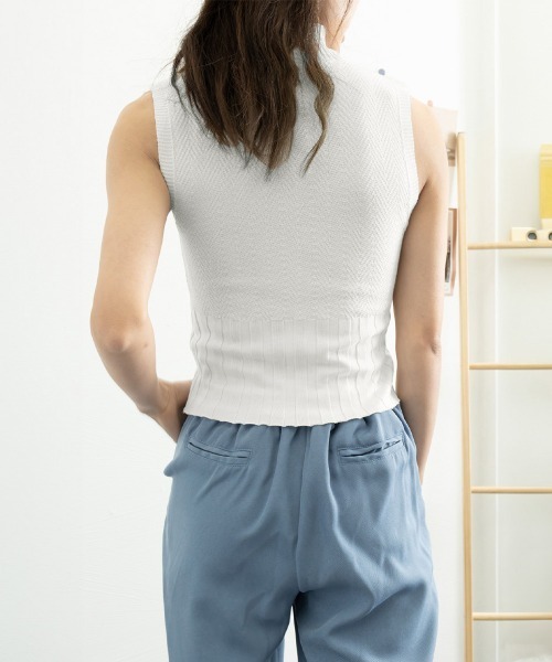 Matin Kim ノースリーブセーター S Matin Kim ノースリーブセーター S トップス