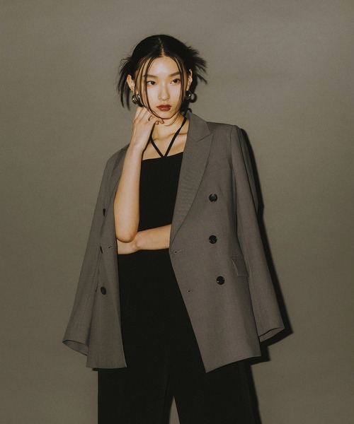 ANDRESD ジャケット テーラードジャケット peaked lapel jacket