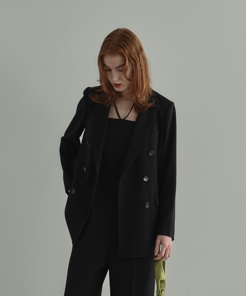 ピークドラペルジャケット　テーラードジャケット　ANDRESD ANDRESD ジャケット テーラードジャケット peaked lapel jacket