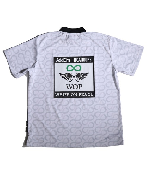 roar guns（ロアーガンズ） tシャツ AddElm INFINITI PRINT MOCK NECK