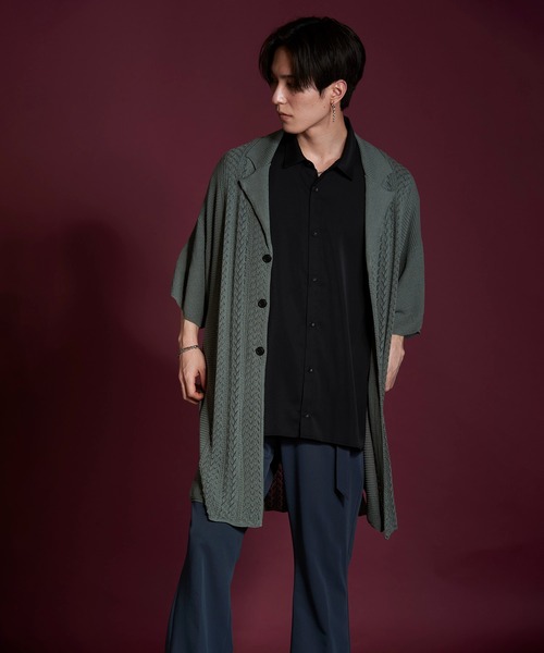 ロングジャケット Yohji Yamamoto FEMME】ボタンレスロングジャケット入荷[2020.02