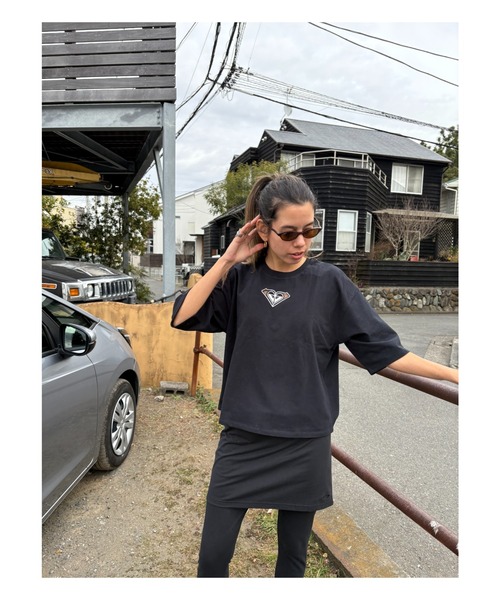 ROXY（ロキシー） tシャツ SOUL CHAKRA/ロキシーショート丈ワン