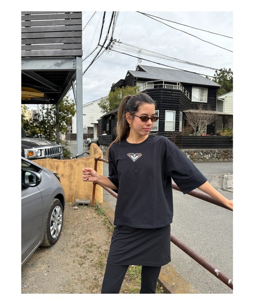 ROXY（ロキシー） tシャツ SOUL CHAKRA/ロキシーショート丈ワン