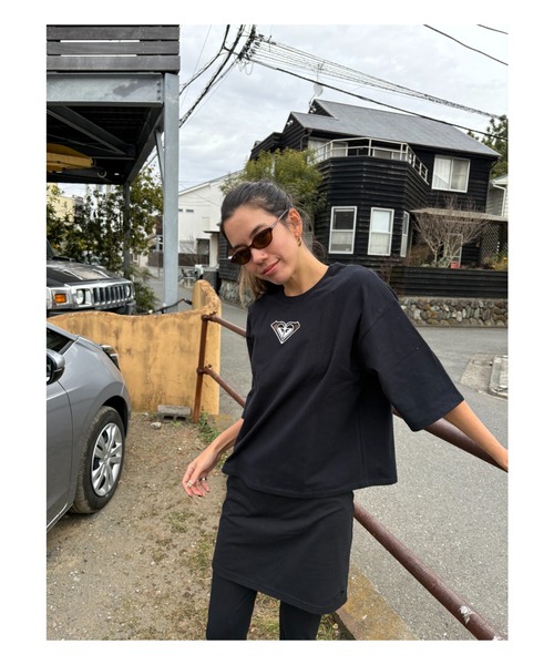 ROXY（ロキシー） tシャツ 半袖 SOUL CHAKRA/ロキシーショート丈ワン