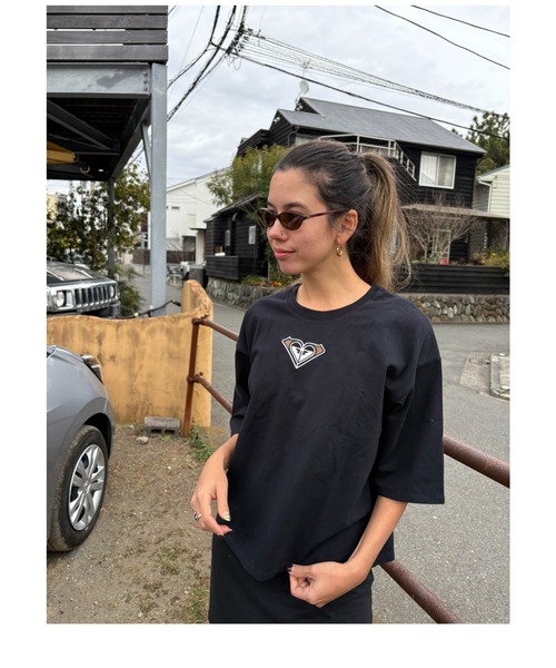 ROXY（ロキシー） tシャツ SOUL CHAKRA/ロキシーショート丈ワン