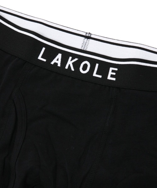 LAKOLE（ラコレ） ボクサーパンツ コットン縦ラインボクサー / 115326