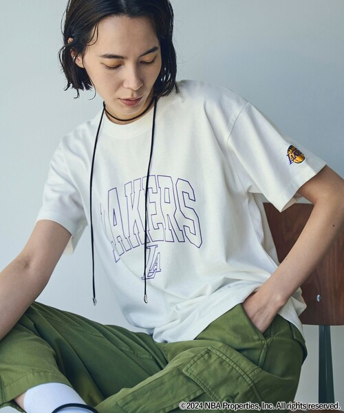 NBA tシャツ NBA別注ロゴプリントTシャツ レディース : ZOZOTOWN Yahoo