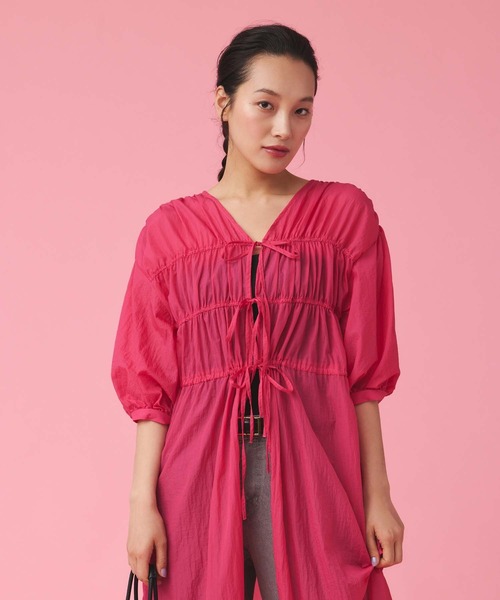 Edit Sheen（エディットシーン） ワンピース シアーガウンワンピース