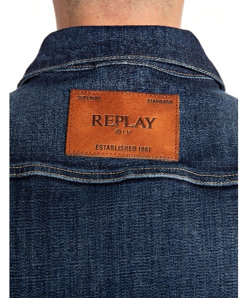 REPLAY デニムジャケット gジャン Aged Eco 5 year パワー