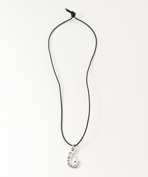 ネックレス C309 - Fish Hook Charm with Hole レディース メンズの画像