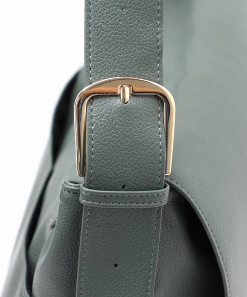 s.oyamada*SLOBE フェイクレザーBAG グリーン SLOBE IENA（スローブイエナ） ショルダーバッグ バッグ 「追加」s