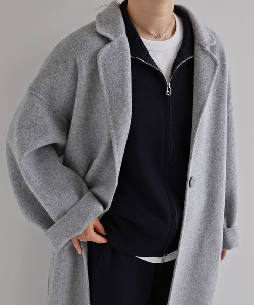 Chopova Lowena刺繍デザイン フード付きカーディガングレー 即日発送 Chopova Lowena刺繍デザイン フード付きカーディガングレー 即日発送