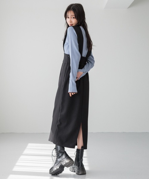 LOWRYS FARM（ローリーズファーム） ワンピース 2WAYジャンスカ