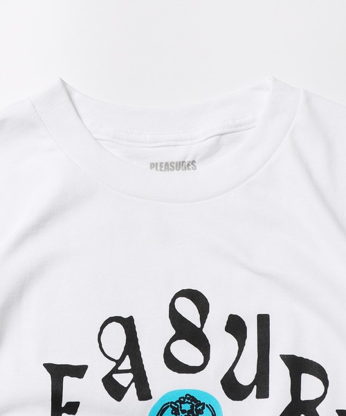 【関送無料】 PLEASURES プレジャーズ チェスト ロゴ Tシャツ PLEASURES tシャツ PLEASURES/プレジャーズ TABLE T-SHIRT T