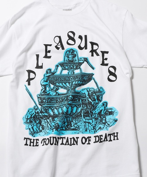 PLEASURES tシャツ PLEASURES/プレジャーズ FOUNTAIN T-SHIRT
