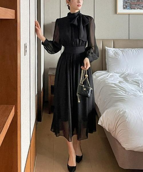 【REISS】ディナ ネクタイネック コラム マキシドレス Ritomo De Ricco ドレス ハイネックリボンタイドレス : ZOZOTOWN