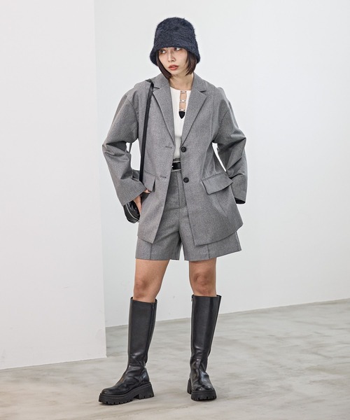 PAGEBOY（ページボーイ） パンツ 「セットアップ対応」ハイウエスト