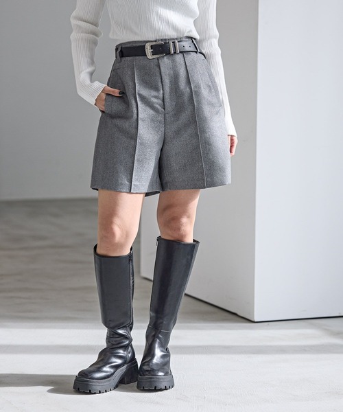 PAGEBOY（ページボーイ） パンツ 「セットアップ対応」ハイウエスト