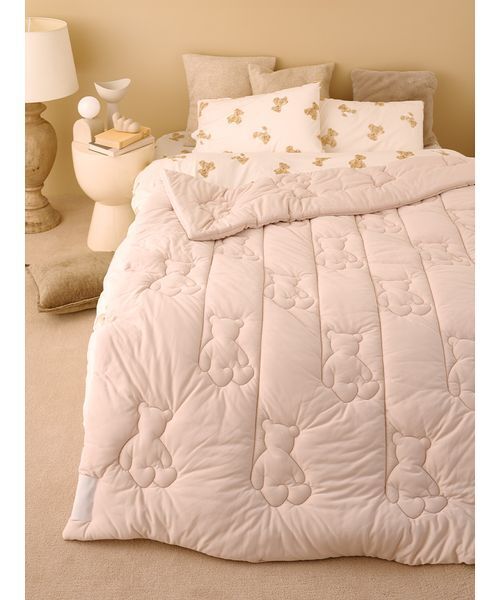 gelato pique Sleep ベッド 寝具 「Sleep」ベア柄掛けカバー（ダブル