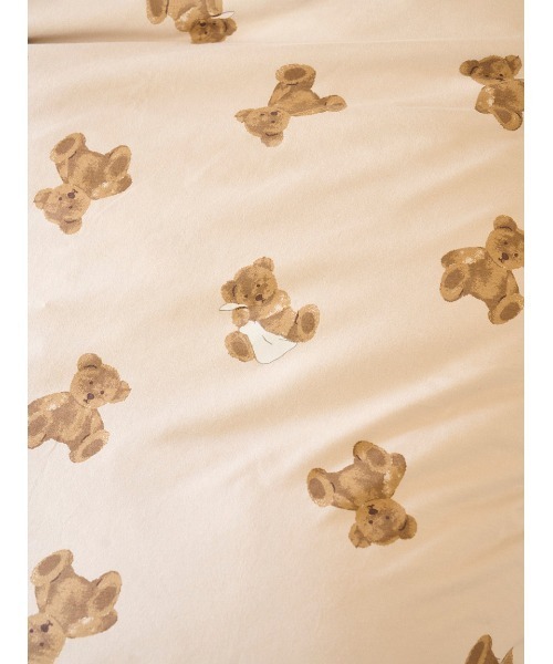gelato pique Sleep ベッド 寝具 「Sleep」ベア柄掛けカバー（ダブル