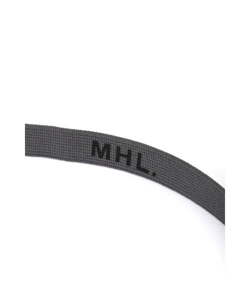 極美品!ほぼみしよう!MHL ミリタリーベルト MHL. ベルト NARROW MILITARY BELT レディース メンズ