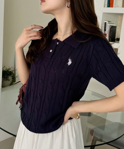 U.S. POLO ASSN.（ユーエスポロアッスン） ニット セーター Ada.別注