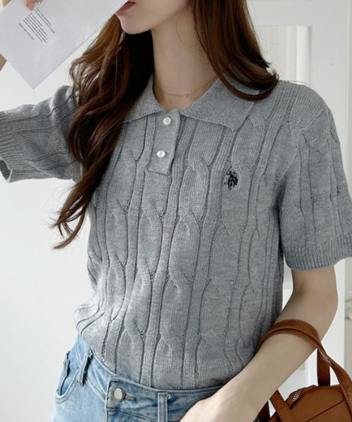 U.S. POLO ASSN.（ユーエスポロアッスン） ポロシャツ ポロ Ada.別注