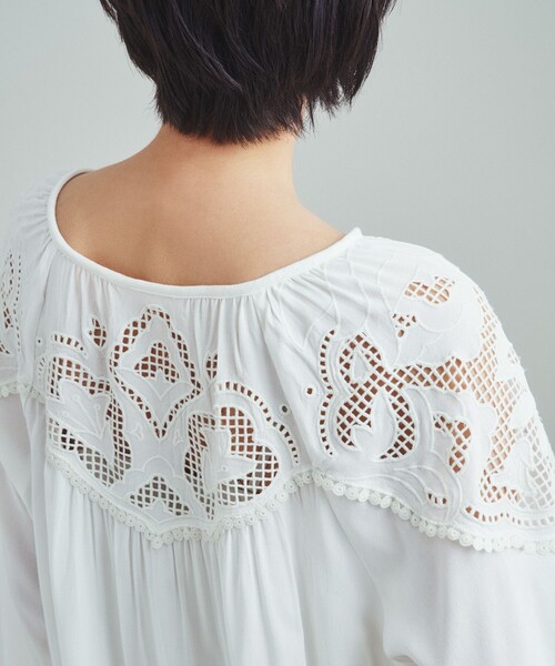 GRACE CONTINENTAL 「GRACE CONTINENTAL」 7分袖ブラウス 36