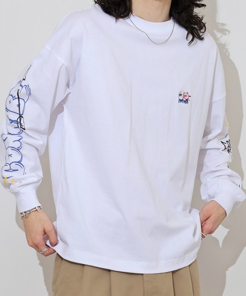 tシャツ ORNAMENT FACE L/S TEE レディース メンズ FACETASM - LOGO BIG TEE (KHAKI) | chord online store