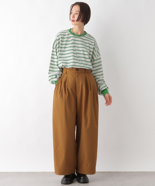 LEPSIM（レプシィム） tシャツ クレイジーマルチボーダーロンT 289457