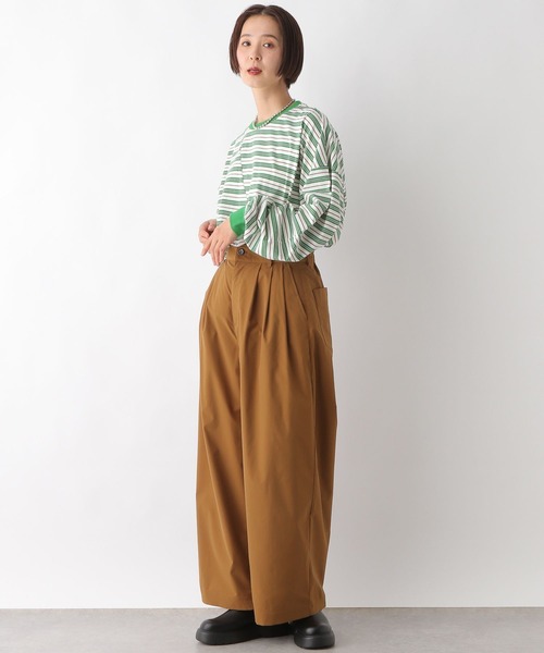 LEPSIM（レプシィム） tシャツ クレイジーマルチボーダーロンT 289457