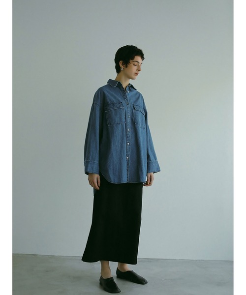 HER. ブラウス シャツ デニムシャツ レディース : ZOZOTOWN