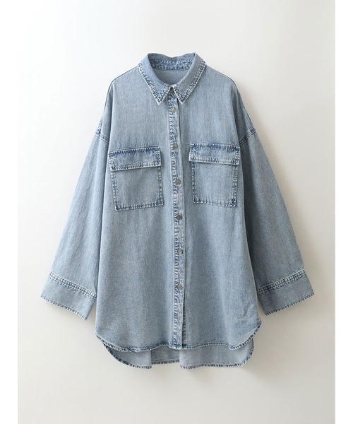 HER. ブラウス シャツ デニムシャツ レディース : ZOZOTOWN