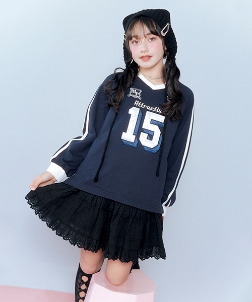 mezzo piano Junior（メゾピアノ ジュニア） パンツ リボンレース