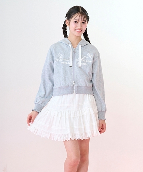 mezzo piano Junior（メゾピアノ ジュニア） パンツ リボンレース