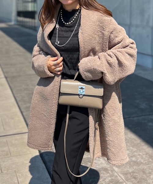 Emma Taylor（エマテイラー） コート FREE グレイッシュベージュ