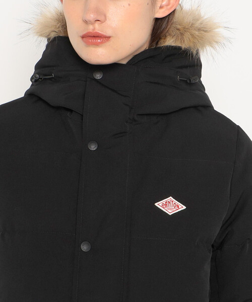 Danton（ダントン） ダウンコート M ベージュ レディース : ZOZOTOWN