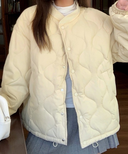 「Riff」 ジャケット L アイボリー レディース_画像2