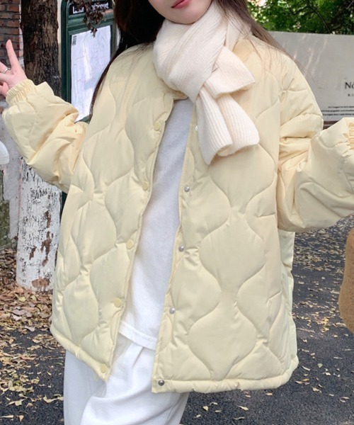 「Riff」 ジャケット L アイボリー レディース_画像4