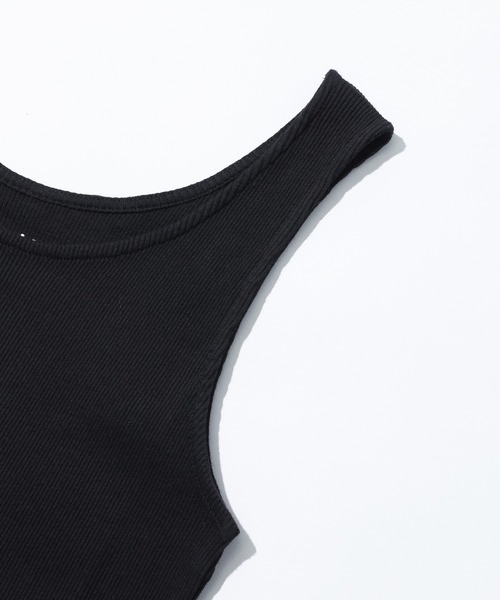 X-girl タンクトップ ノースリーブ MILLS LOGO TANK TOP