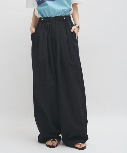 撥水ナイロントラックパンツ ADAM ET ROPE' FEMME 撥水ナイロントラックパンツ ADAM ET ROPE' FEMME パンツ