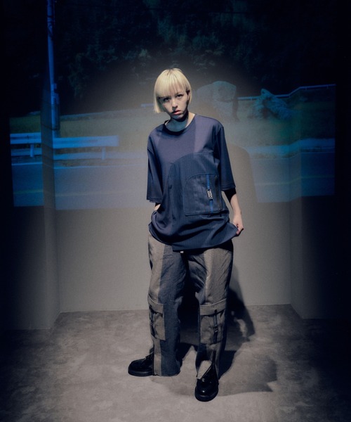 N'enuphar ジーンズ N'enuphar リネンデニムワイドイージーパンツ