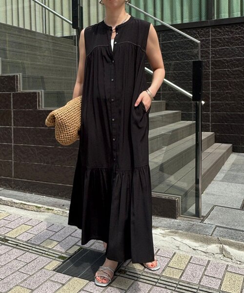 Jena espace merveilleux ワンピース ティアードシャツ