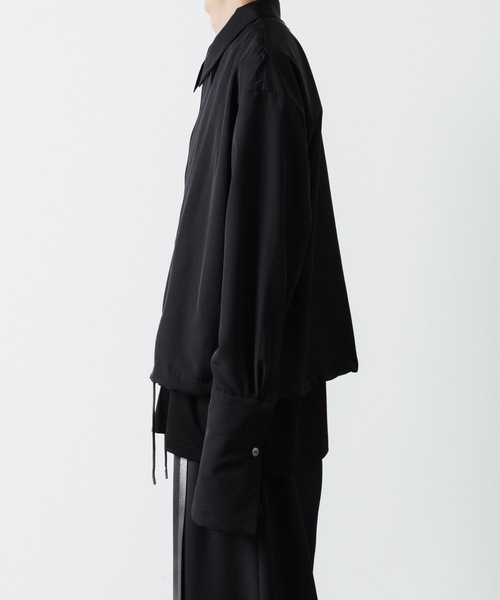 シャツ DOUBLE CUFFS ZIP SHIRT メンズの画像