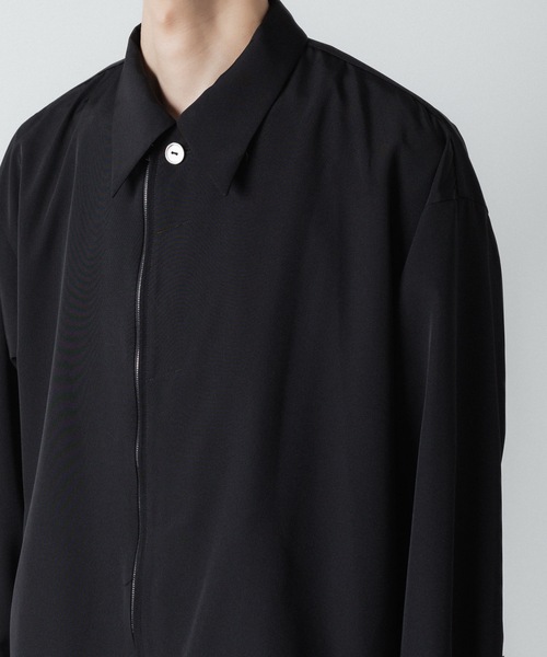 シャツ DOUBLE CUFFS ZIP SHIRT メンズの画像