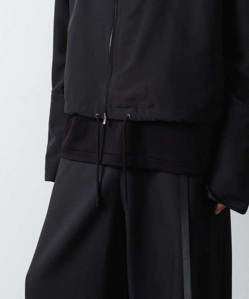 シャツ DOUBLE CUFFS ZIP SHIRT メンズの画像