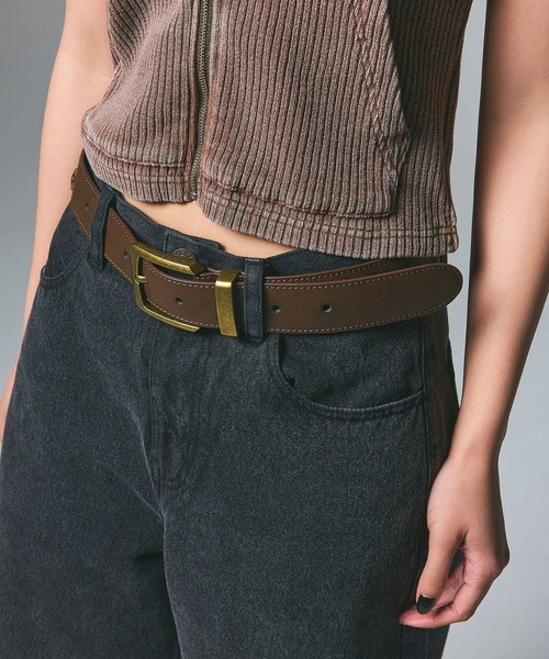 X-girl ベルト STUDDED LOGO BELT レディース : ZOZOTOWN Yahoo
