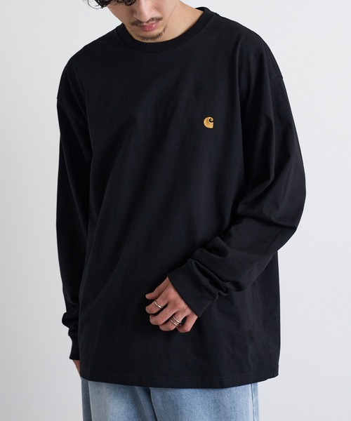 黒M FCRB Carhartt WIP L/S Tee ロンT Carhartt WIP（カーハートワークインプログレス） tシャツ 「Carhartt